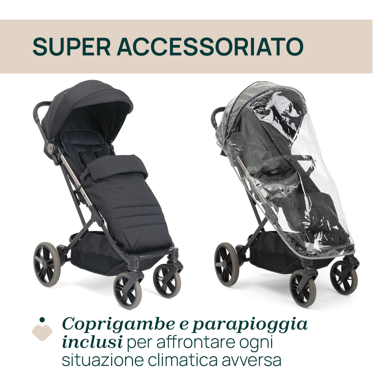 CHICCO PASSEGGINO DOLOMITI CHARCOAL