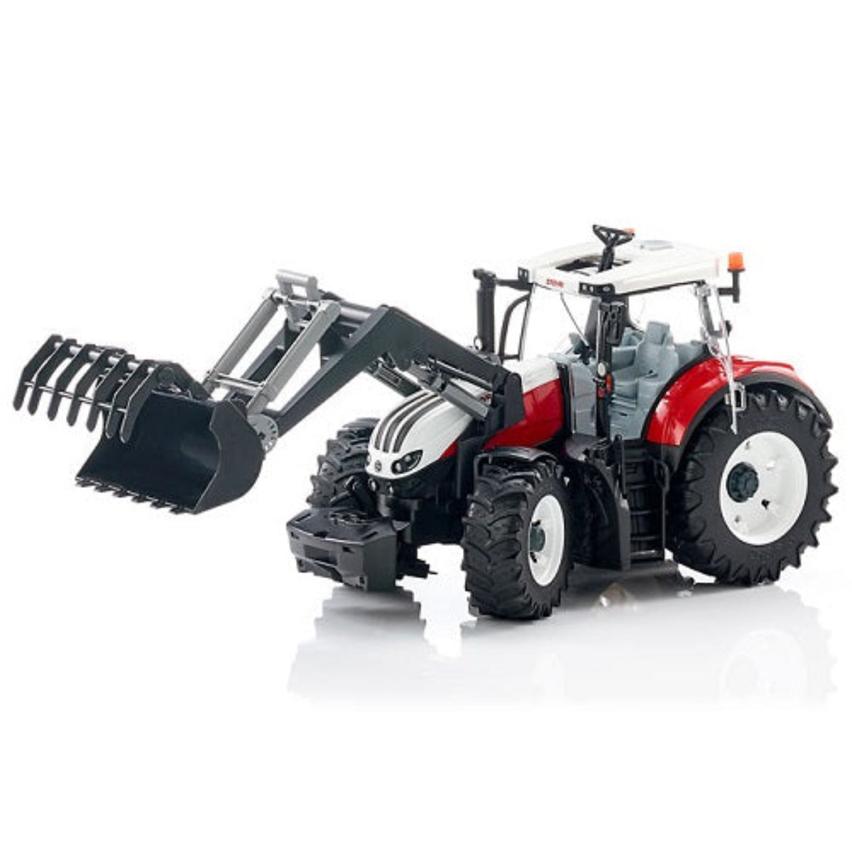 BRUDER 03181 Trattore Steyr 6300 Terrus CVT con benna