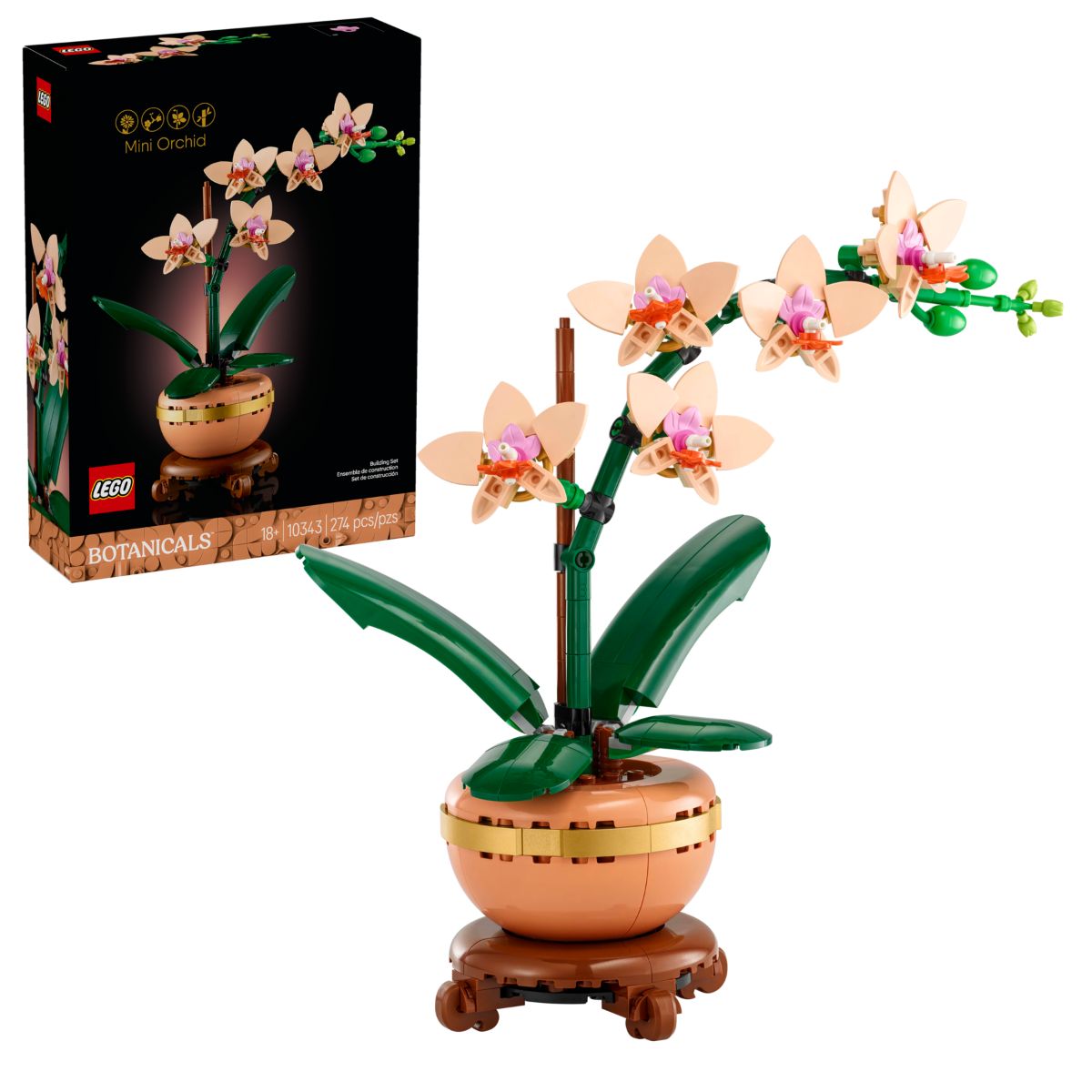 LEGO 10343 Botanicals Mini-orchidea
