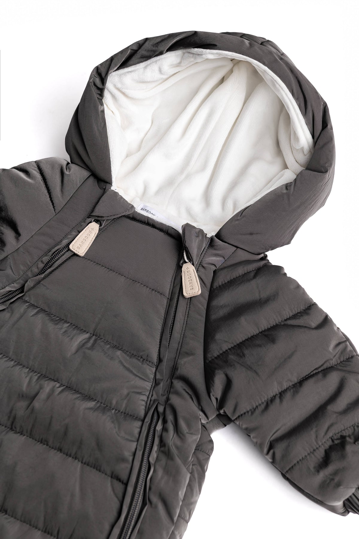 Bamboom Tuta da Neve Storm Grey con Cappuccio – 18–24 Mesi