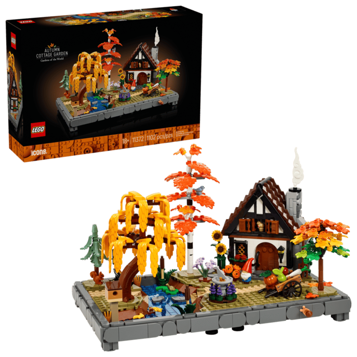 LEGO GIARDINO AUTUNNALE ICONS 11372