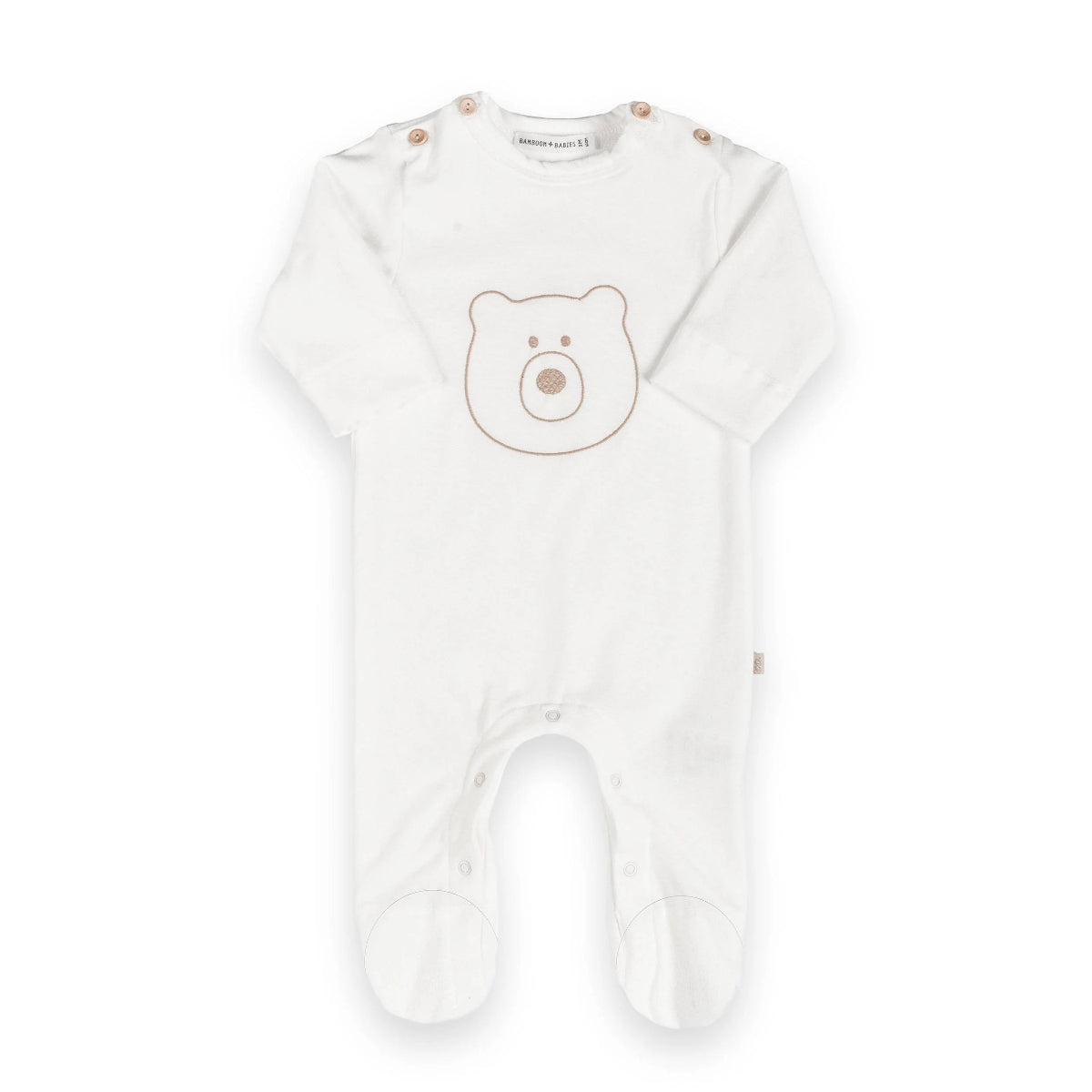 TUTA ORSO CON PIEDI OFFWHITE BAMBOOM (Lista n S&A - 12467)