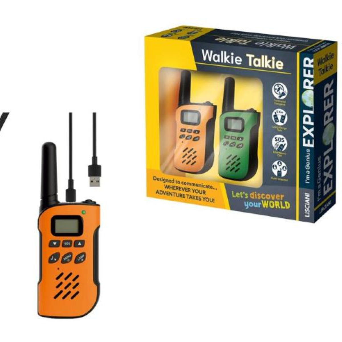 I'M A GENIUS WALKIE TALKIE 117116