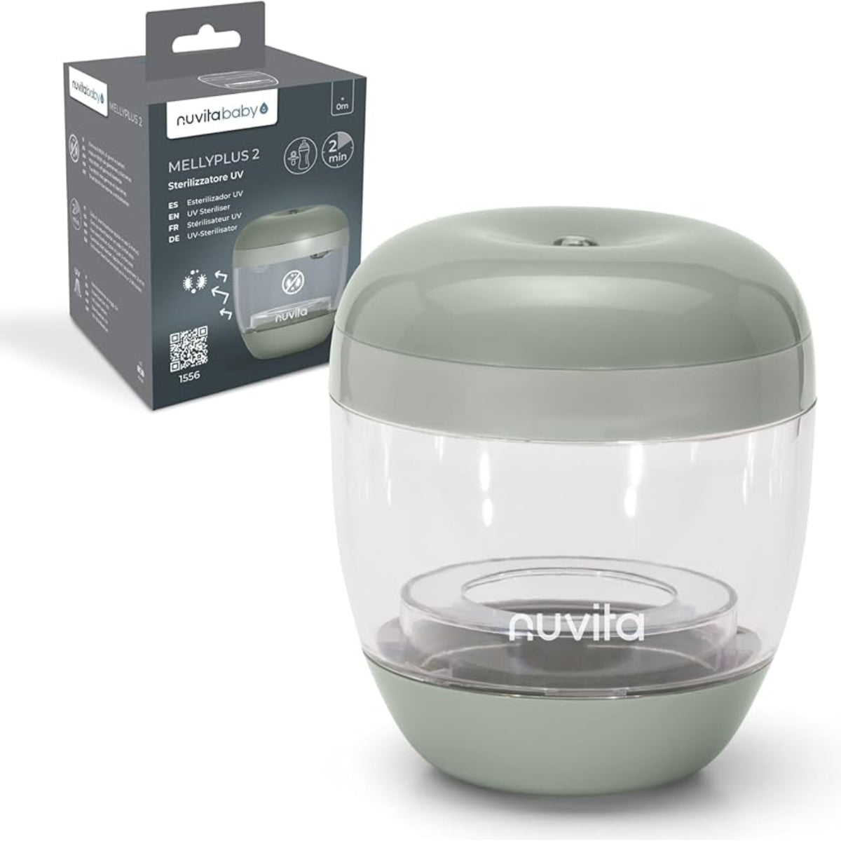 NUVITA 1556 MELLYPLUS 2 STERILIZZATORE SUCCHIETTI/TETTARELLE/BIBERON