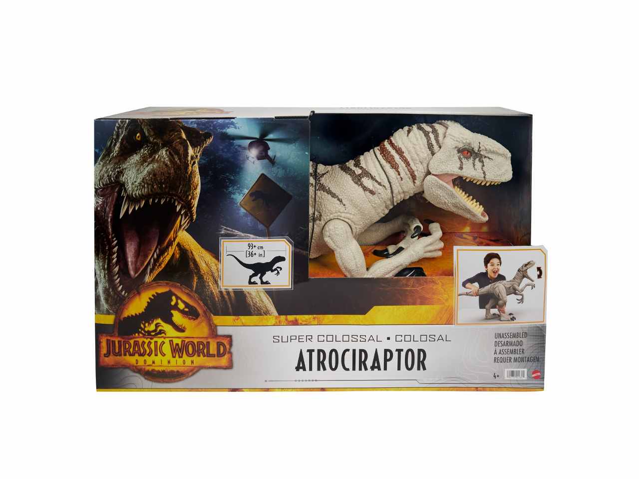 JURASSIC WORLD3 SPEED DINO SUPER C HFR09