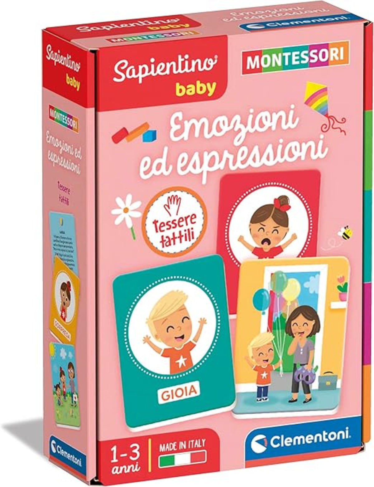 SAPIENTINO BABY MONTESSORI - CARD EMOZIONI ED E 164356