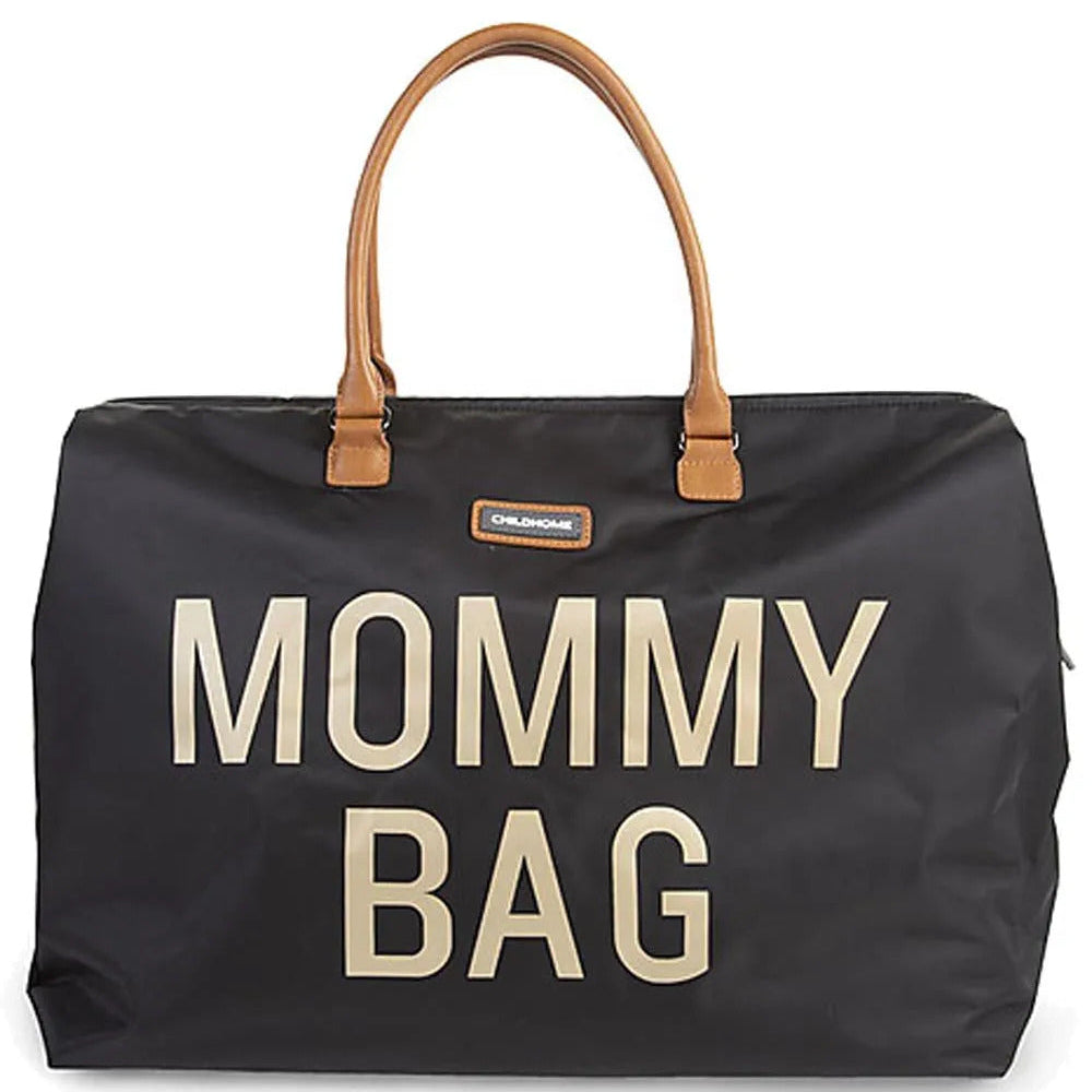 MOMMY BAG BIG NERA / ORO