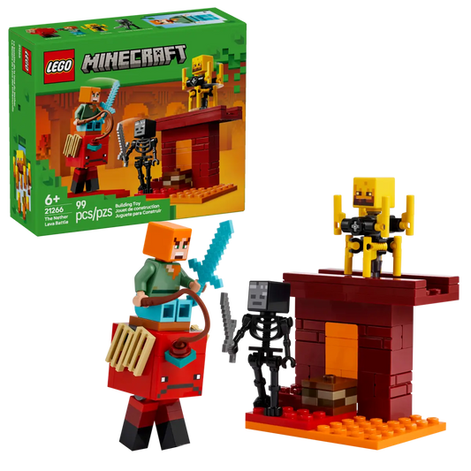 lego 21266 Minecraft Battaglia sul ponte del Nether