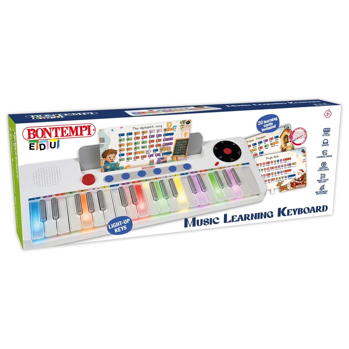 bontempi tastiera elettronica 37 tasti 123700