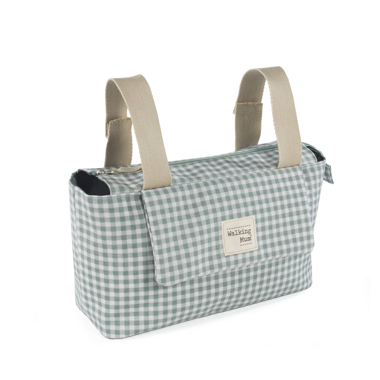 Organizer Bag I Love Vichy green