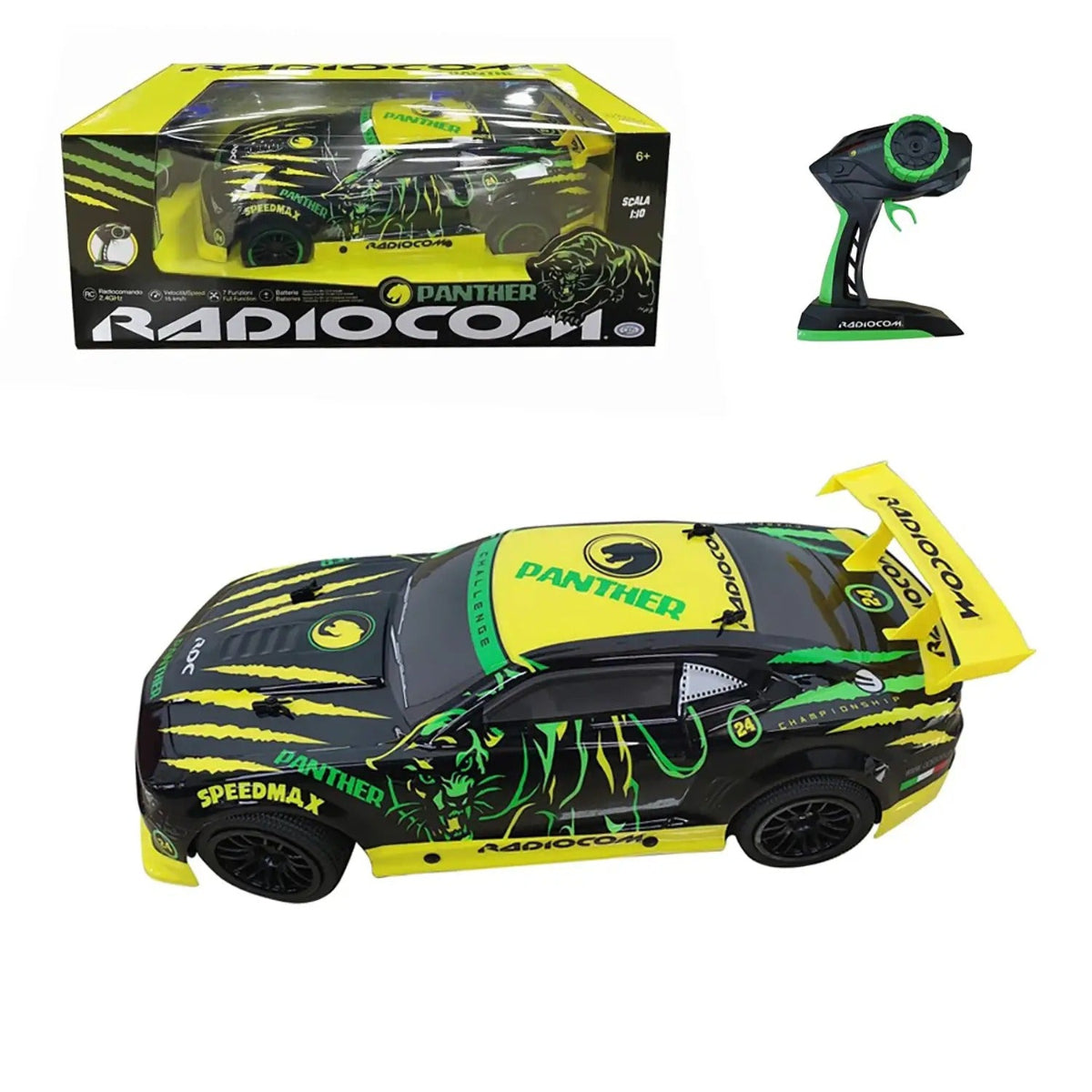 RADIOCOM 39016 PANTHER SC 1:10 AUTO RC