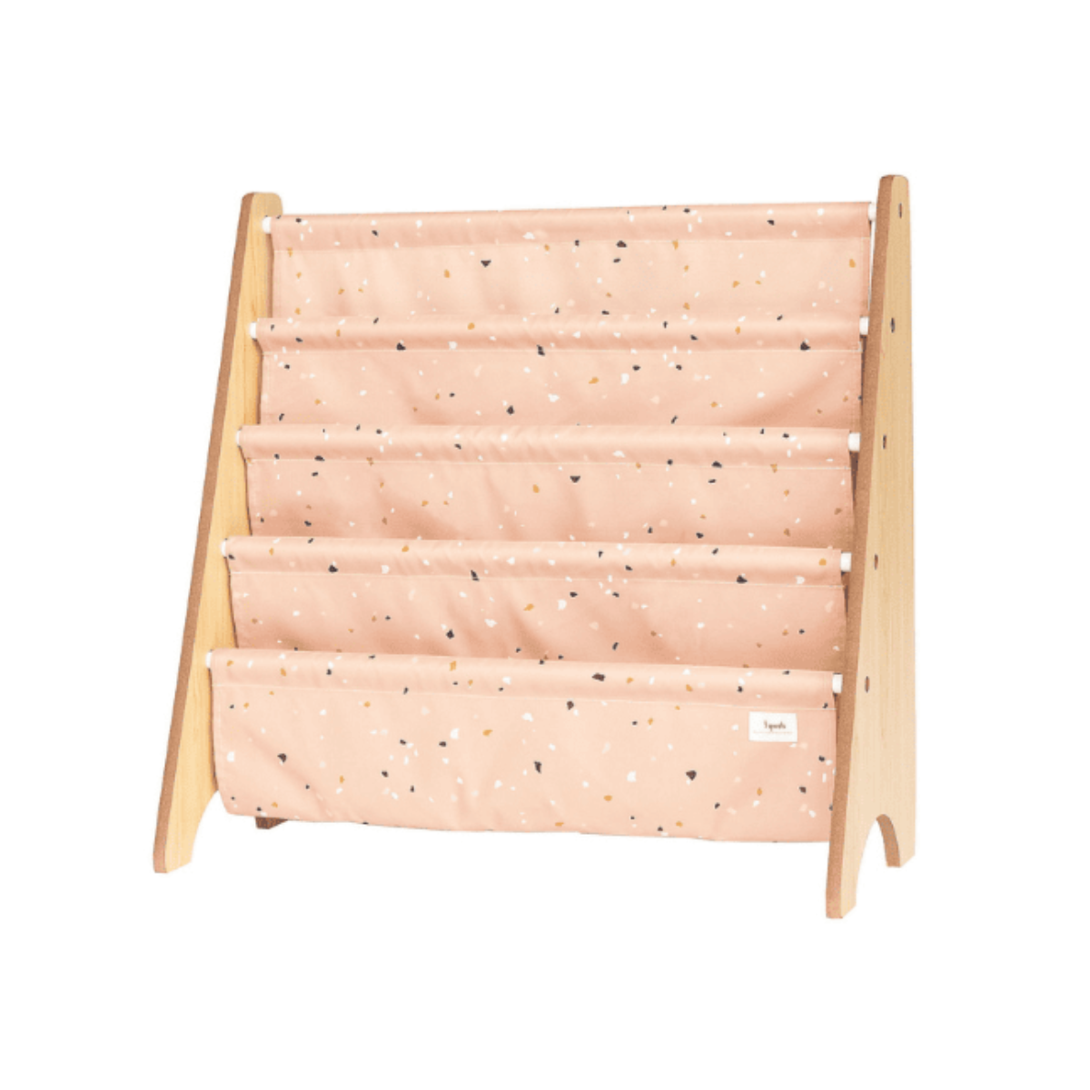 Libreria Frontale Montessoriana - Blueberry Taupe - Poliestere Ricic