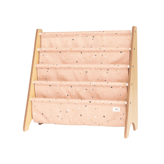 Libreria Frontale Montessoriana - Blueberry Taupe - Poliestere Ricic