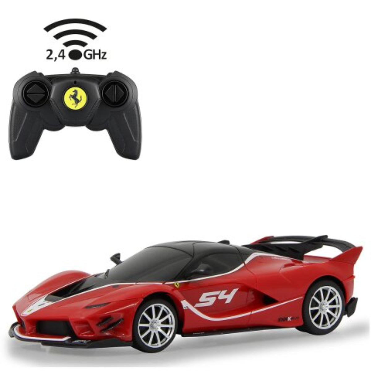 JAMARA RDC 405185 Ferrari FXX K Evo 1:24 rosso 2,4Ghz