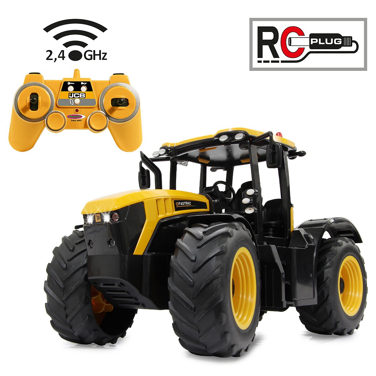 JCB Fastrac Trattore 1:16 RADIOCOM.