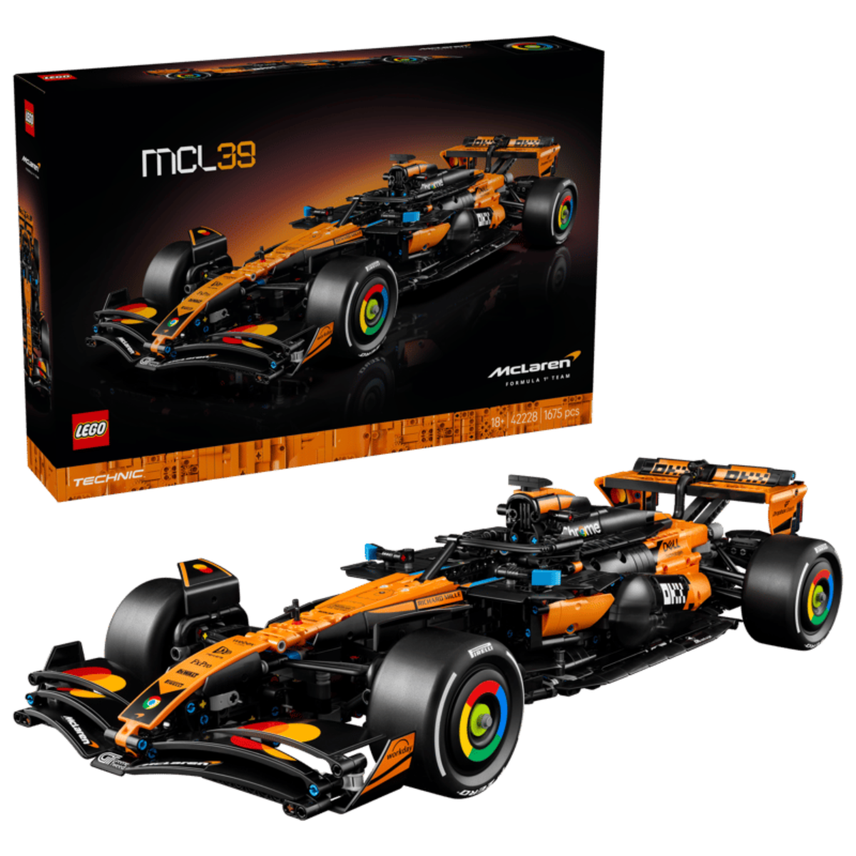 lego TECHNIC 42228 automclaren MCL39 F1