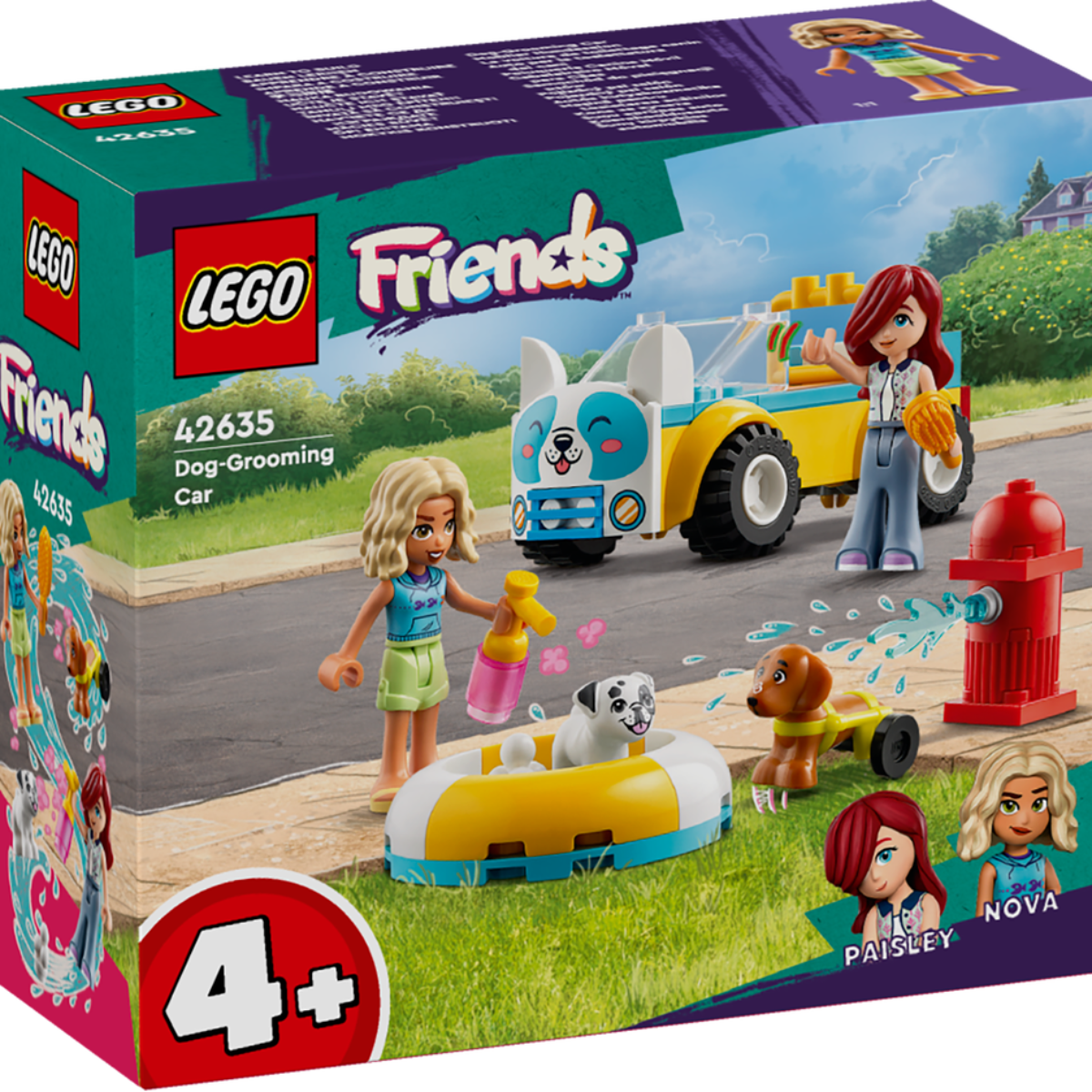 LEGO 42635 Friends Auto per la toelettatura dei cani