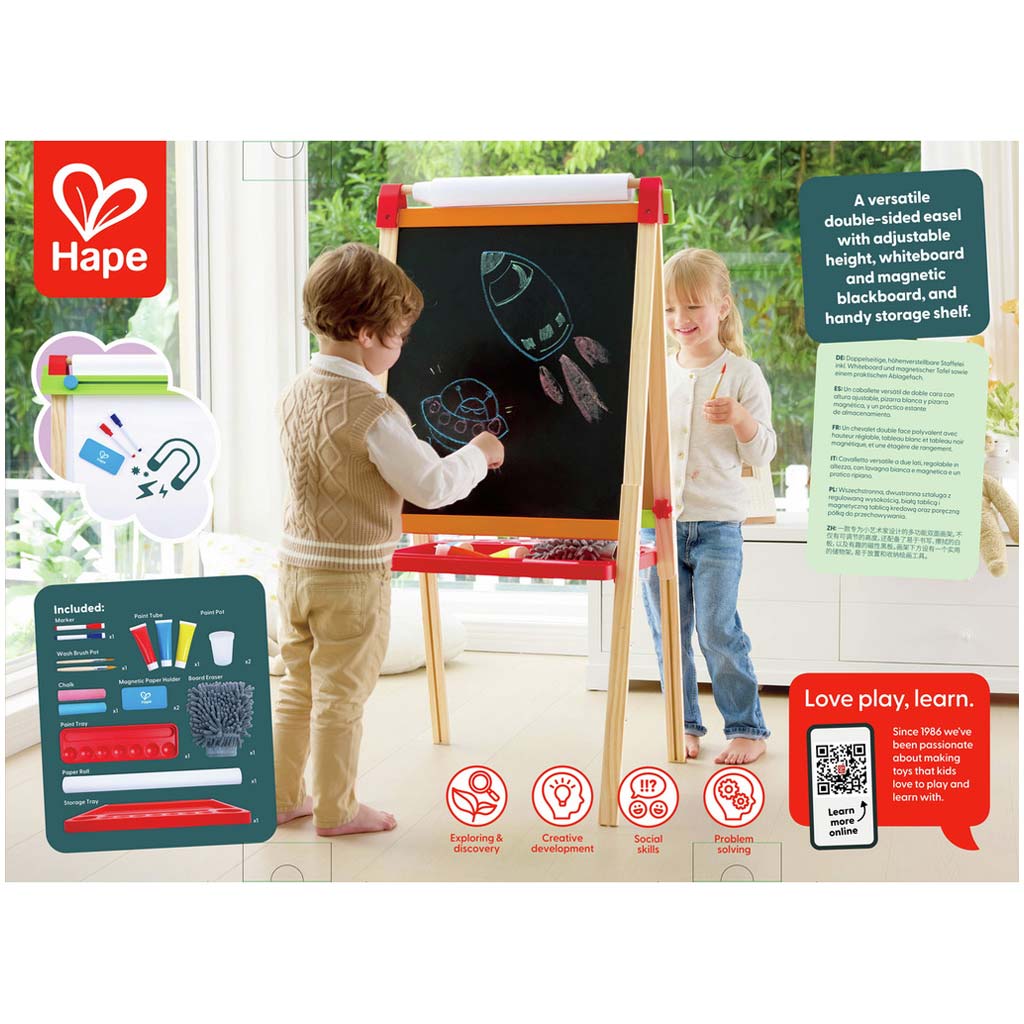 HAPE E2016 Cavalletto per piccoli artisti