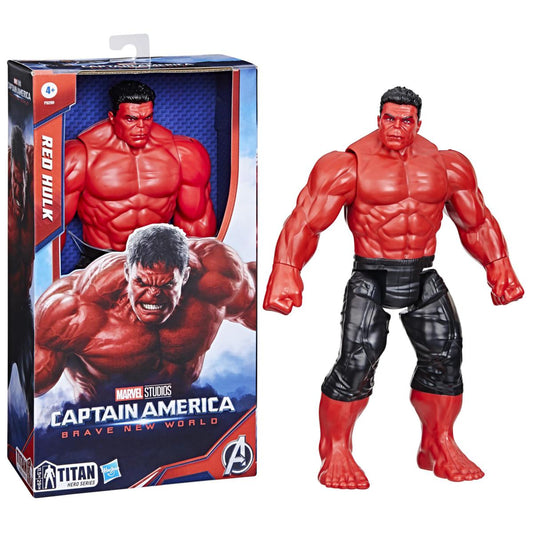 CAP DLX TITAN HERO HULK ROSSO F9299