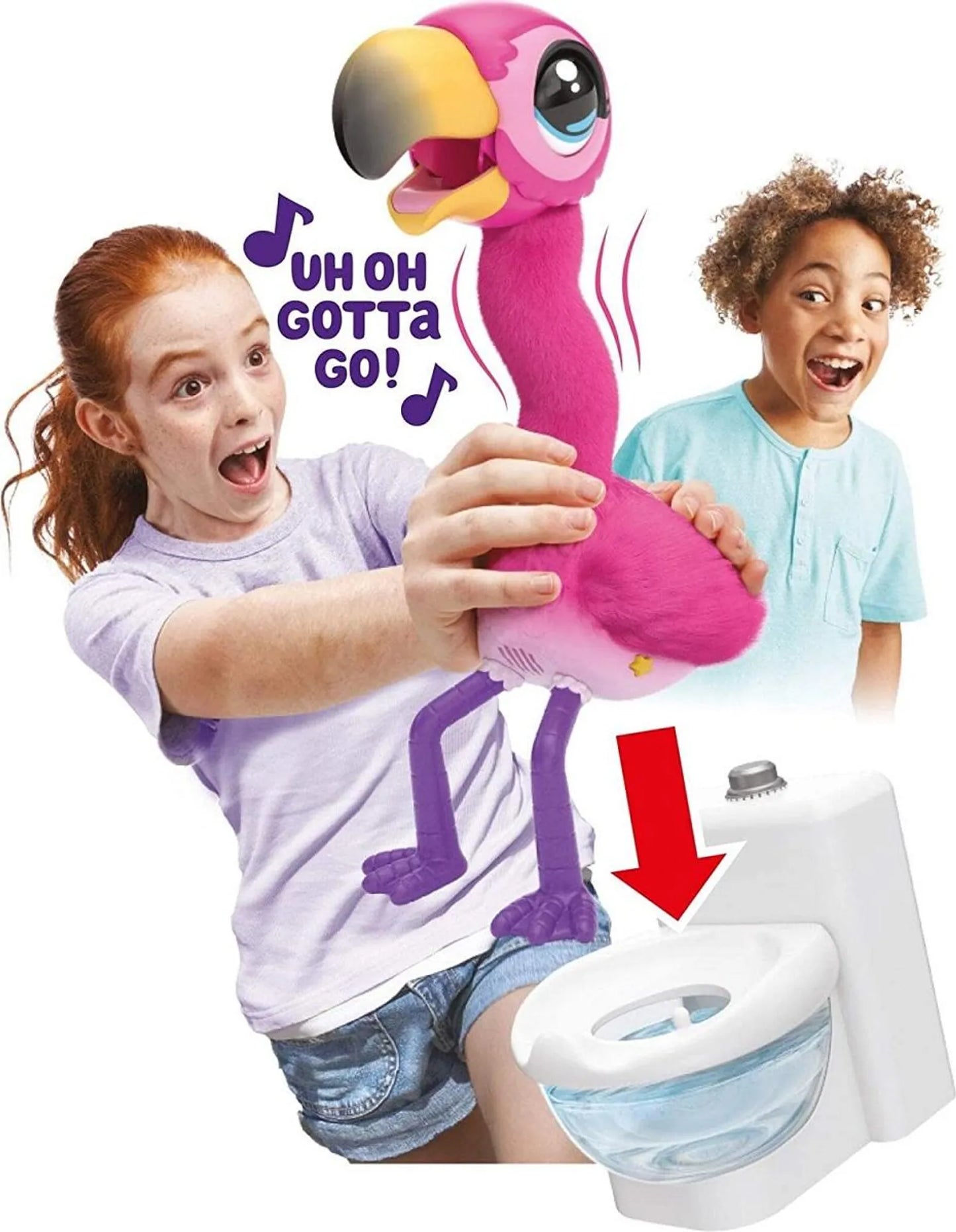 LLP GOTTA GO FLAMINGO 21X35X14 CM 26222 * - SG25/0