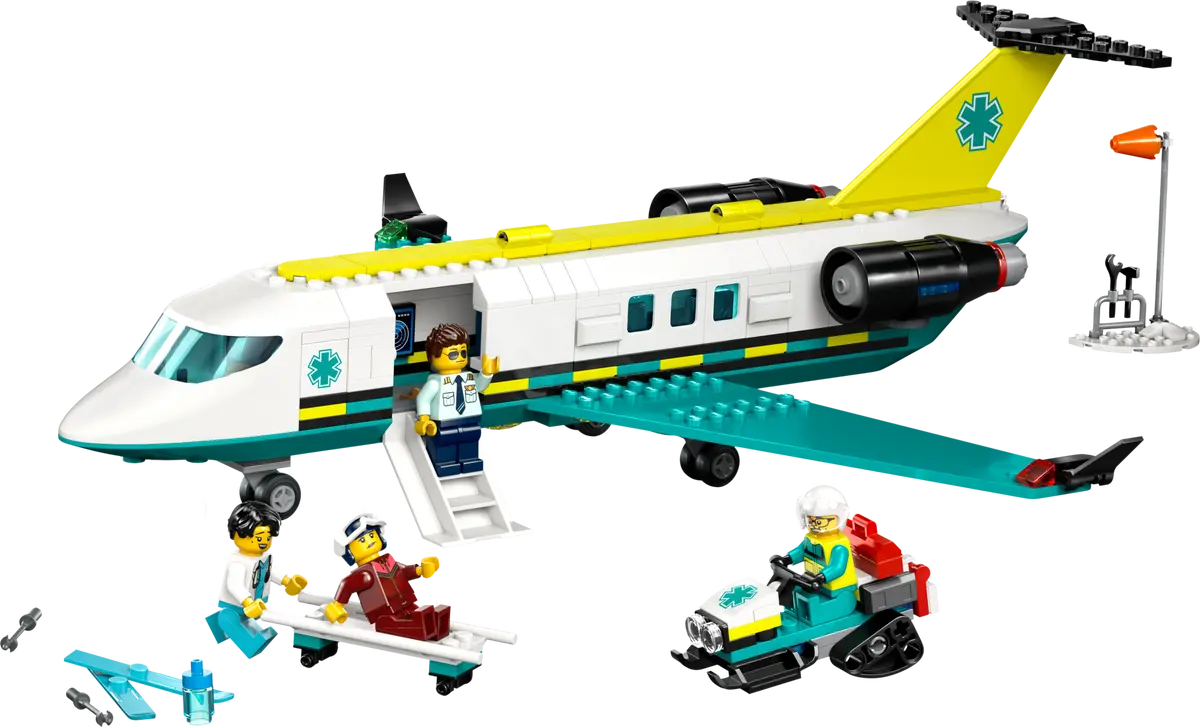 lego 60465 Aereo ambulanza di emergenza
