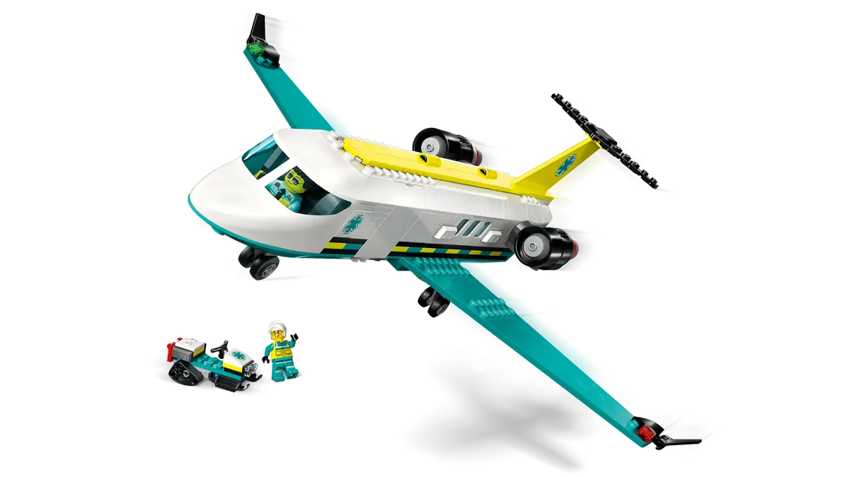 lego 60465 Aereo ambulanza di emergenza