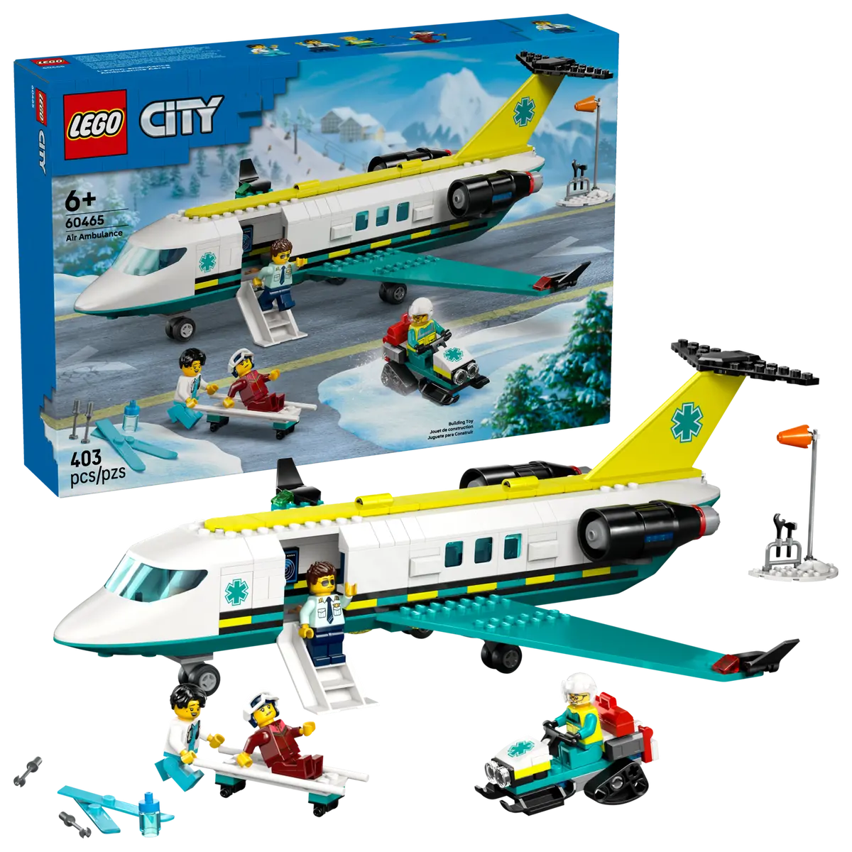 lego 60465 Aereo ambulanza di emergenza