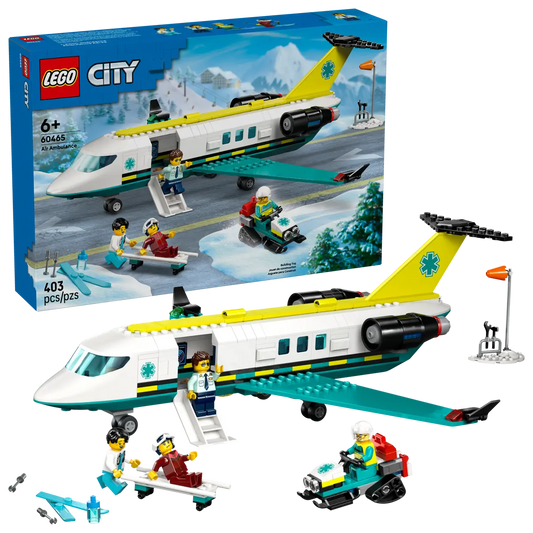 lego 60465 Aereo ambulanza di emergenza