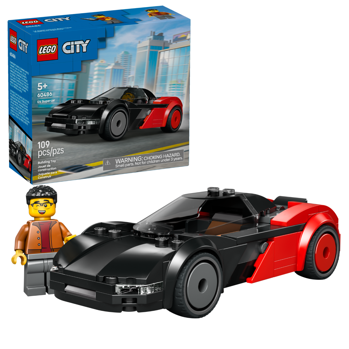 LEGO 60486 Supercar EV