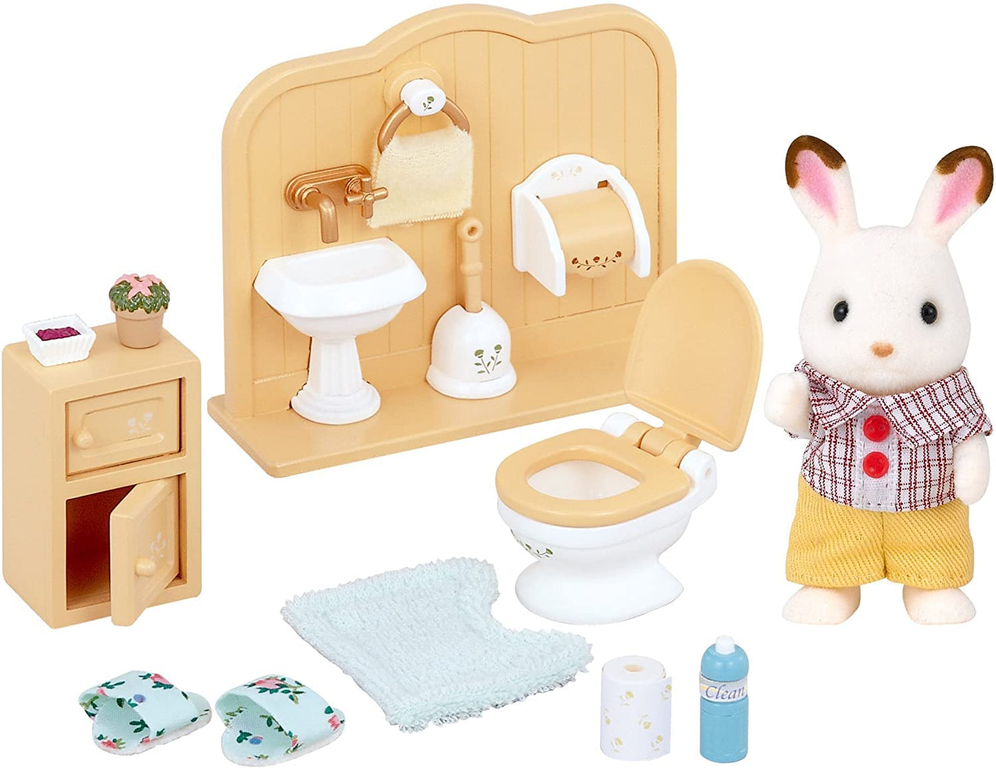 SYLVANIAN Fratello Coniglio Cioccolato e bagno