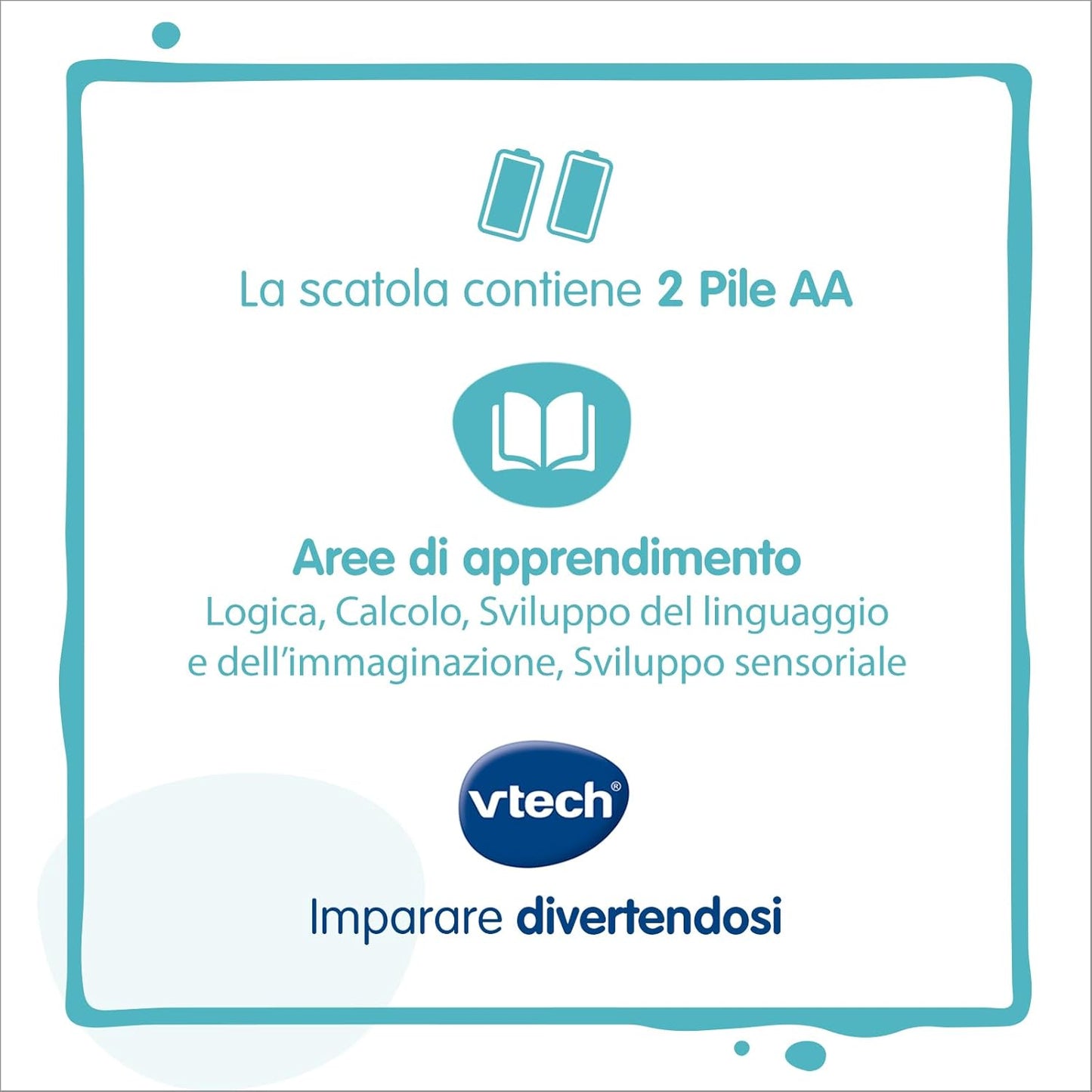 V TECH Libro illustrato bilingue - 100 animali