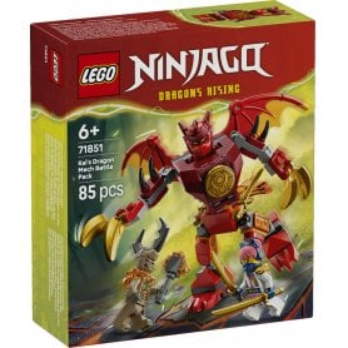 LEGO 71851 Battle Pack Mech Drago di Kai