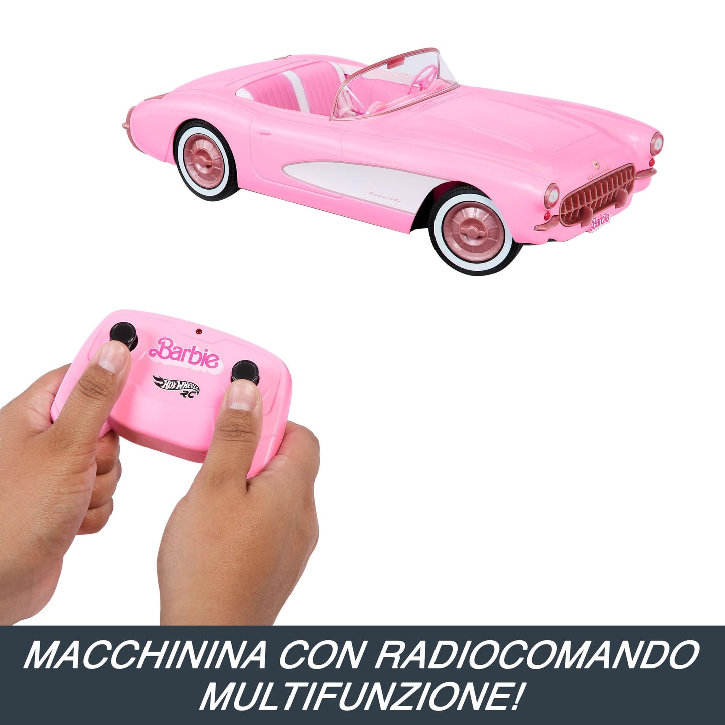 BARBIE CORVETTE RADIOCOMANDO