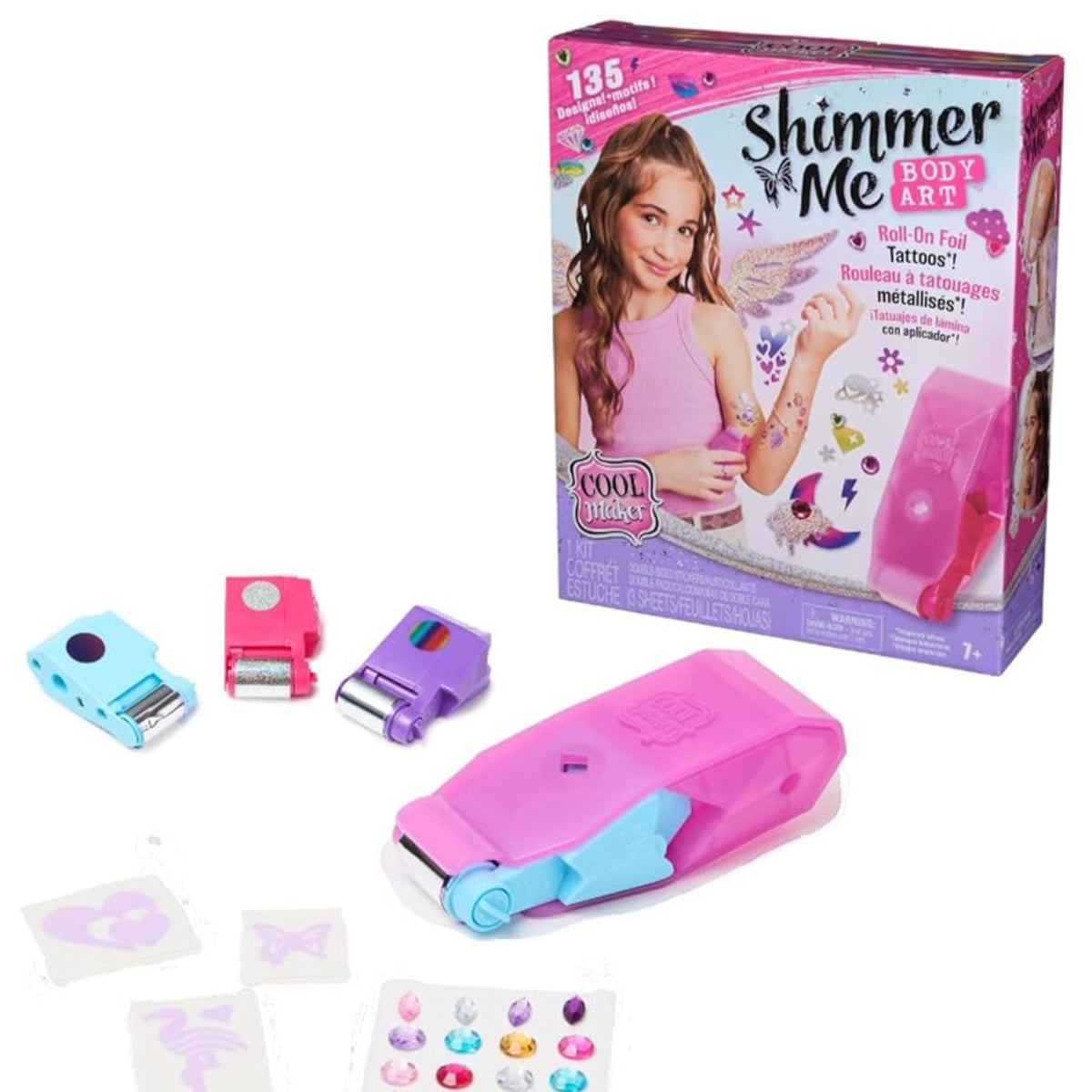 COOL MAKER Shimmer Me Roll Crea Tatoo