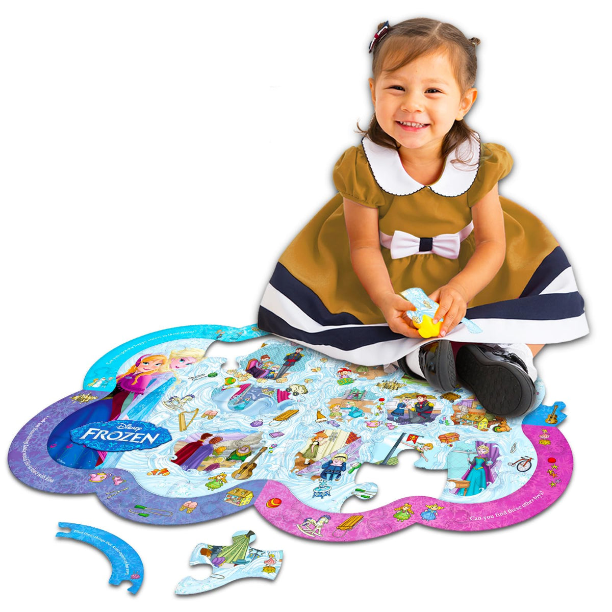 INTERACTIVE FLOOR PUZZLE FROZEN