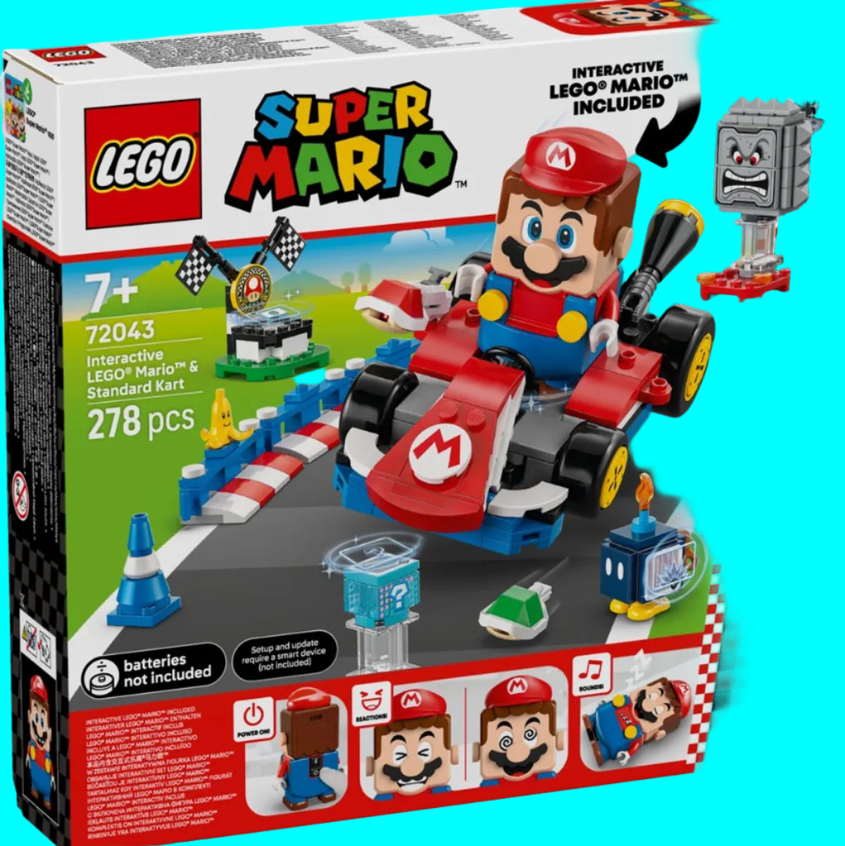 lego 72043 Mario Kart Interactive LEGO Mario