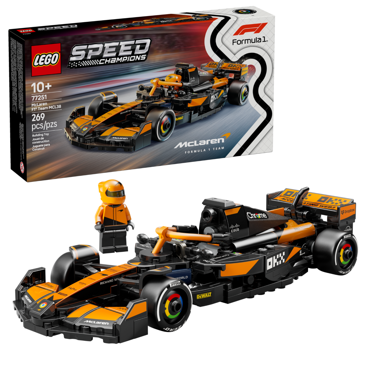 lego 77251 mclaren f1 Speed Champions 77251