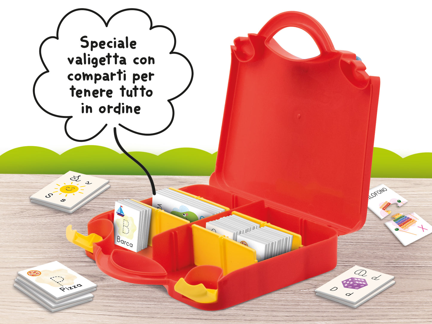 CAROTINA GLI UTILISSIMI VALIGETTA GIOCA E IMPAR