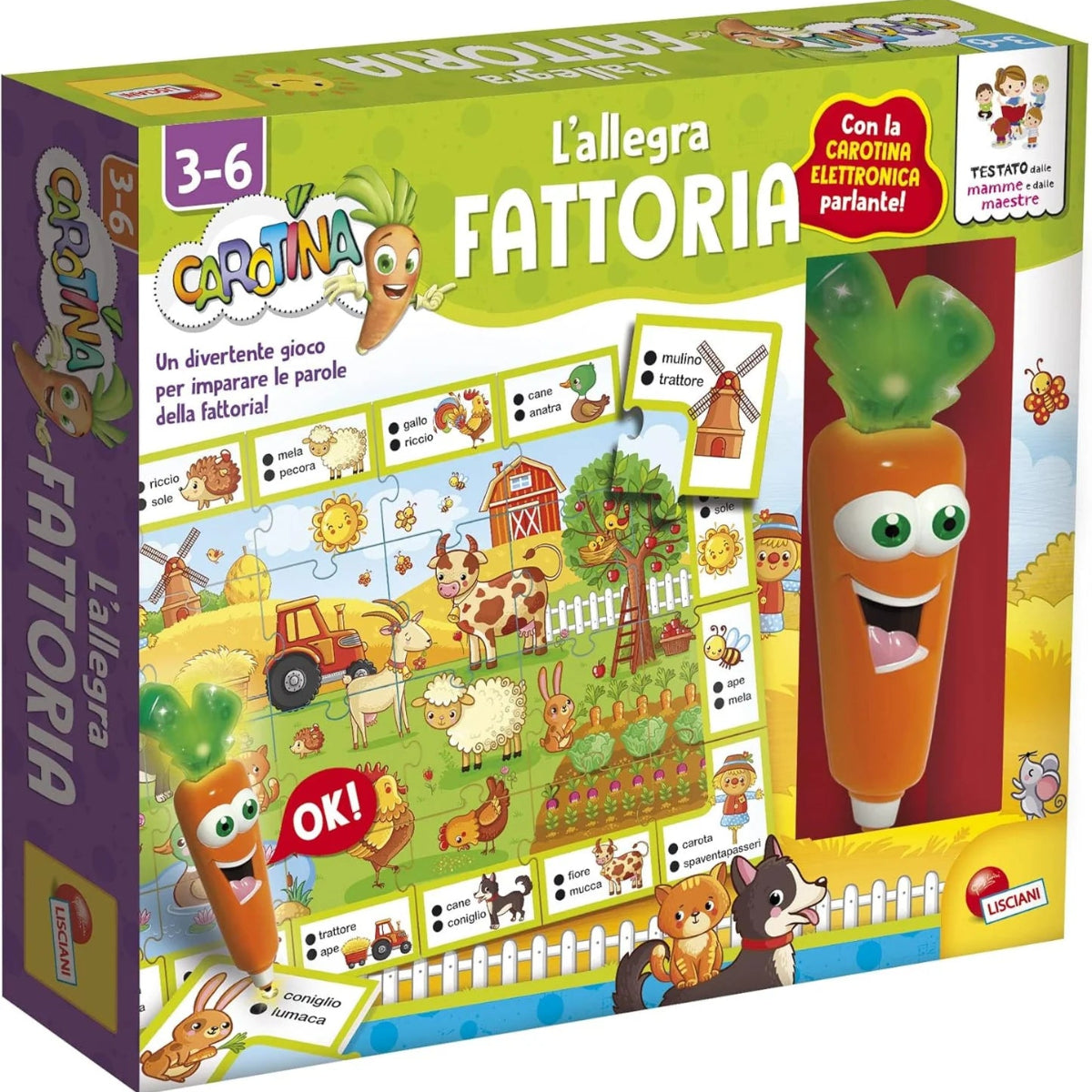 CAROTINA PENNA PARLANTE BLISTER ALLEGRA FATTORI