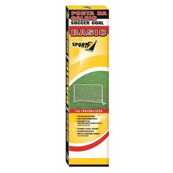 PORTA CALCIO BASIC IN METALLO cm 180x60x120h