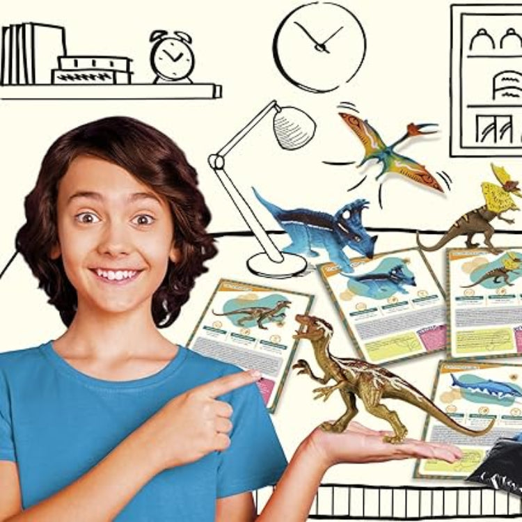 I'M A GENIUS UN MESE CON I DINOSAURI