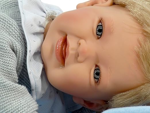 NINES REBORN AZZURRO SCATOLA *40CM*