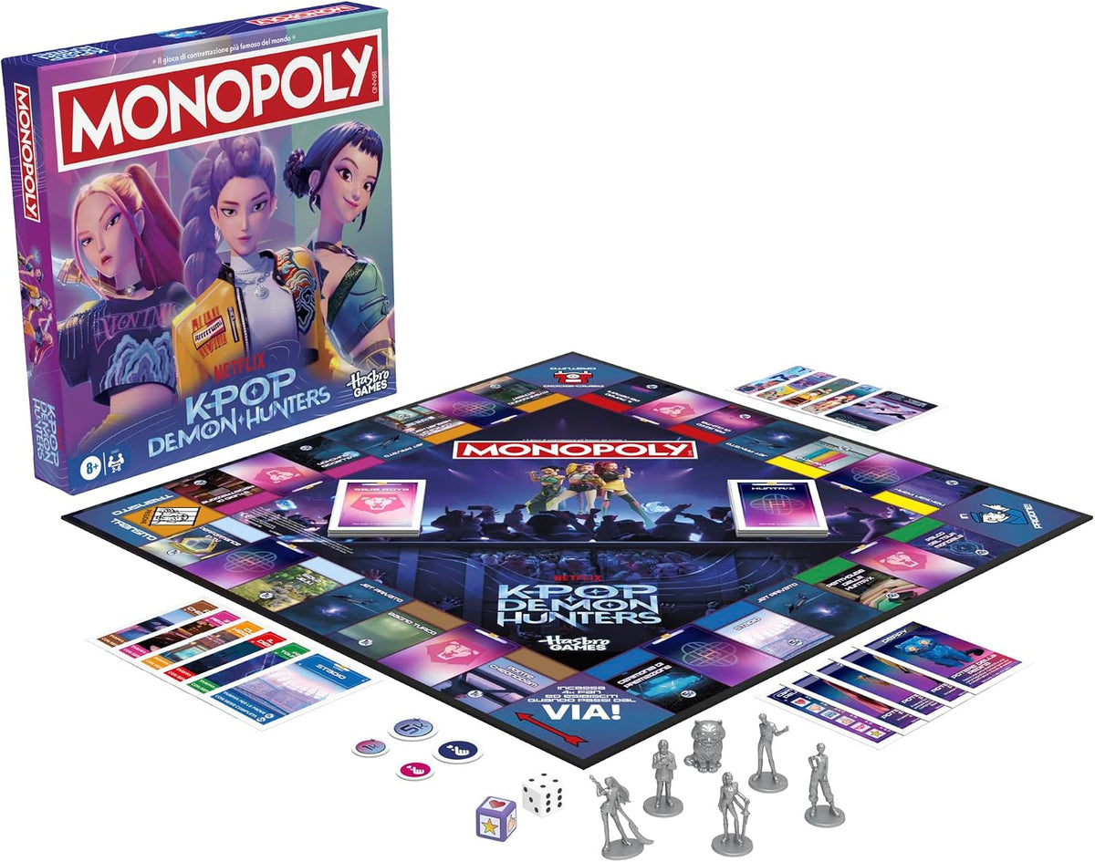 Monopoly KPop Demon Hunters – 2-6 giocatori