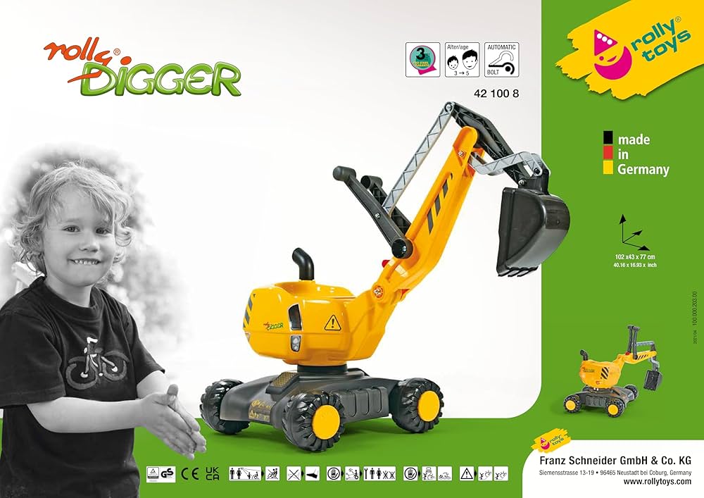 ROLLYDIGGER CON RUOTE 421008