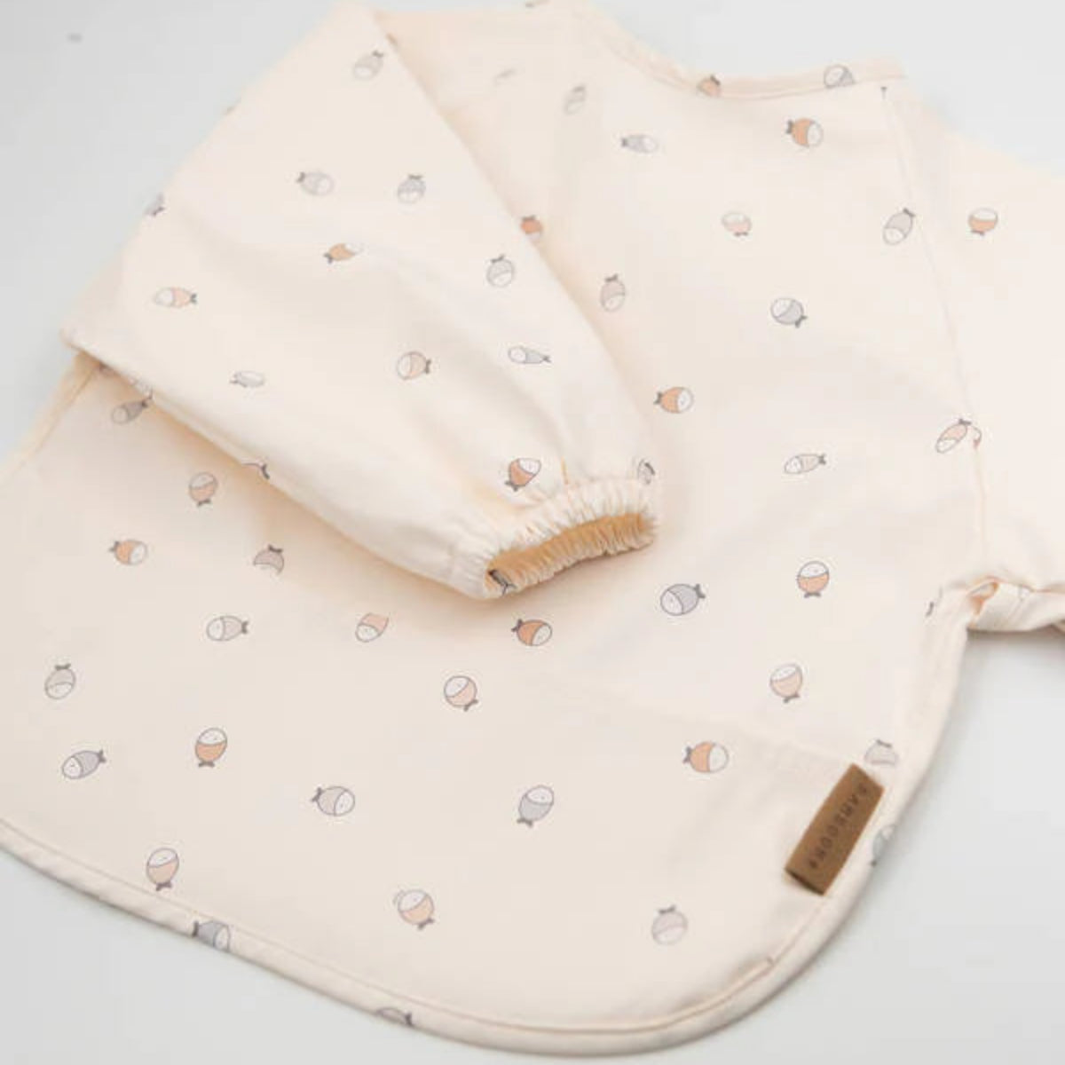 BAMBOOM BIB IMPERMEABILE CON MANICHE FISHES (LISTA N. SILVIA E ADELINO N.12467)