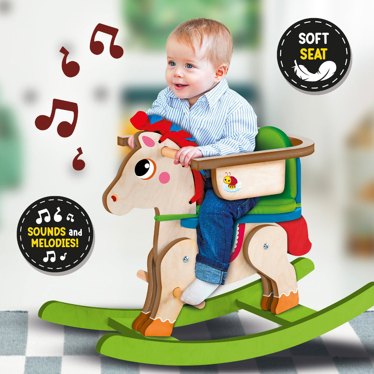 MONTESSORI WOOD MY BABY PONY
