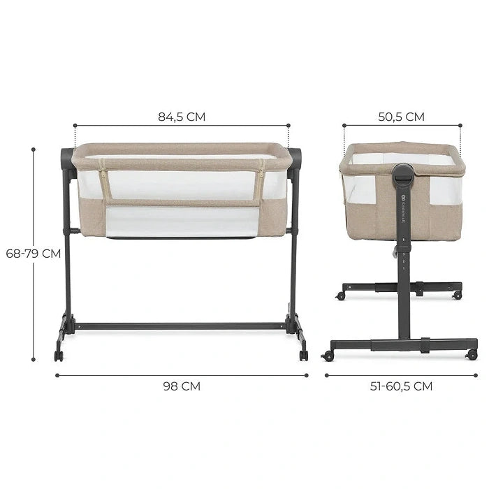 KINDERKRAFT CO SLEEPER NEST UP2 BEIGE