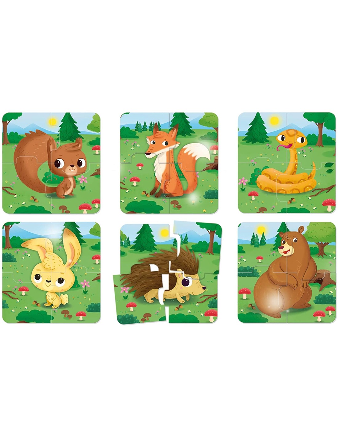 CAROTINA BABY PUZZLE IL BOSCO