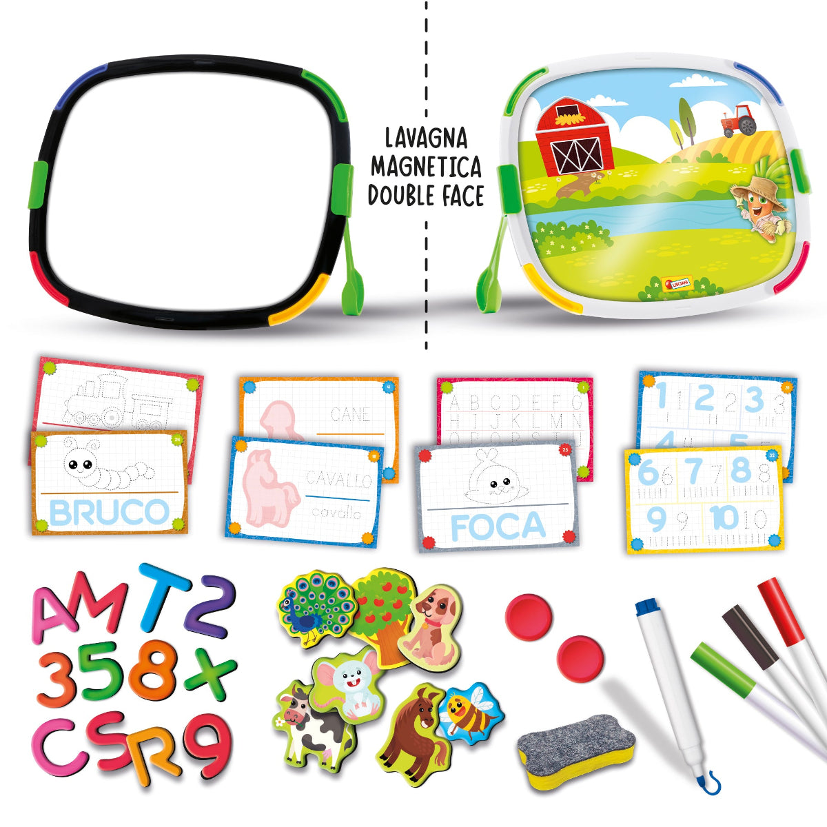 CAROTINA GLI UTILISSIMI LAVAGNA MAGNETICA EDUCAT