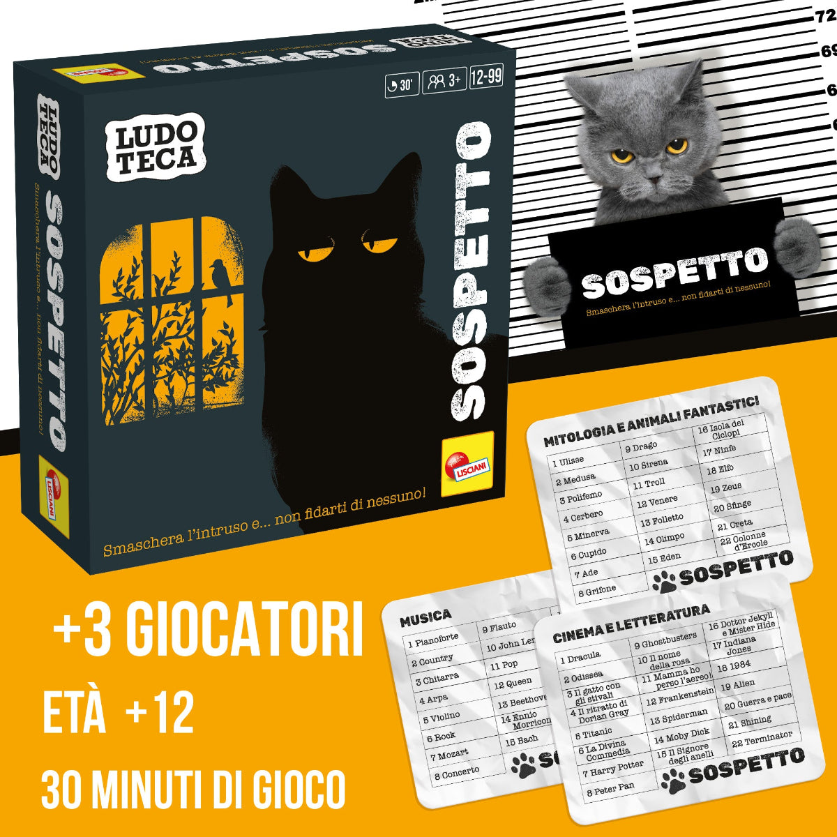 LISCIANI LUDOTECA POCKET VARI GIOCHI